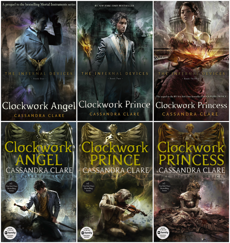 The Shadowhunter Chronicles by Cassandra Clare – Cover Change Corner – Cait  Jacobs